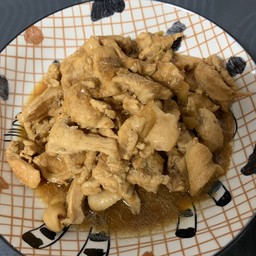 ข้าวไก่กระเทียม