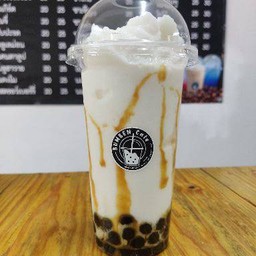 นมสดคาราเมลปั่น