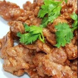 ข้าวทอดกระเทียม