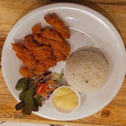 ข้าวไก่ทอด