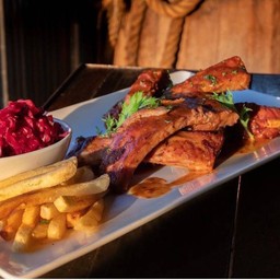 Pork Ribs with Barbecue sauce