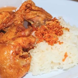 ข้าวเหนียวไก่ทอด