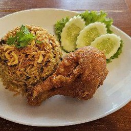 ข้าวหมกไก่ทอด