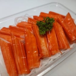 ปูอัดซาซิมิ พร้อมไช้เท้าฝอย