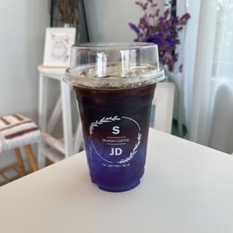Americano Coconut x Butterfly Pea