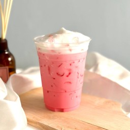 นมชมพูเย็น