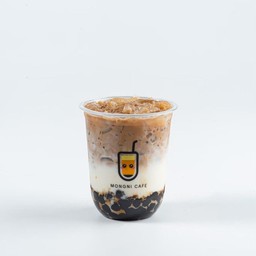 กาแฟนมฮอกไกโด+ไข่มุกลาวา