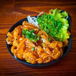 ครีบหอยเชลล์กิมจิ