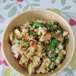 ข้าวกระเพราไก่