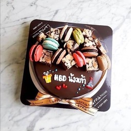 Macaron Brownie Larna Cake 2 Pound