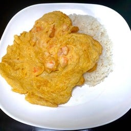 ข้าวไข่เจียวกุ้ง