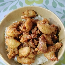 ไก่ทอด(กับข้าว)