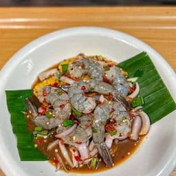 ยำกุ้งสด