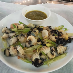 หอยหวานลวกจิ้ม