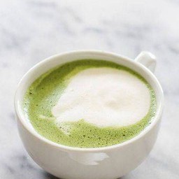 ชาเขียวนม ร้อน