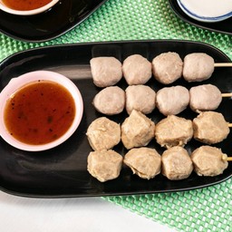 ลูกชิ้นเนื้อปิ้ง,เอ็นเนื้อ