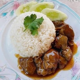 ข้าวหน้าหมูตุ๋น