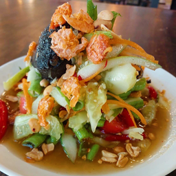 ตำแตงปูดำไม่ร้า