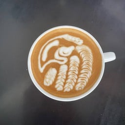 ลาเต้ ร้อน