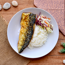 ข้าวหน้าปลาซาบะ