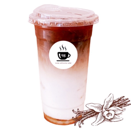 กาแฟ วนิลา ลาเต้ เย็น - ICED VANILLA LATTE COFFEE