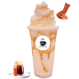 คาราเมล มิลค์เชค - CARAMEL FRESH MILK SHAKE