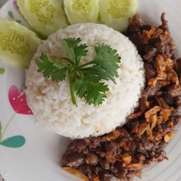 หมูทอดกระเทียม