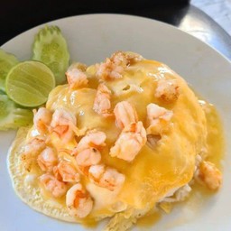 ข้าวไข่ข้นกุ้ง