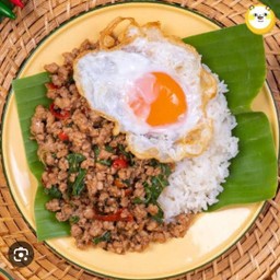 ลักกี้กะเพราไก่รสเด็ด