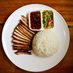 ข้าวหมูทอดสันนอก