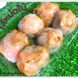 กุยช่ายแป้งบาง-ไส้หน่อไม้ (กล่องเล็ก 6 ลูก)