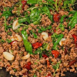 กะเพราโบราณ (เป็นกับข้าว)