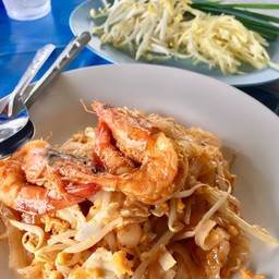 ผัดไทกุ้งสด