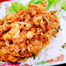 ข้าวไข่ระเบิด..