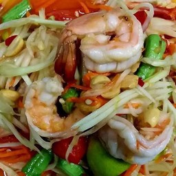 ตำกุ้งสุก
