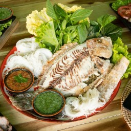 เมี่ยงปลาทับทิม # ไซส์ใหญ่