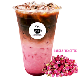[SIGNATURE] กาแฟ เอสเปรสโซ่ โรสทีลาเต้ เย็น - ICED ESPRESSO COFFEE ROSE TEA LATTE
