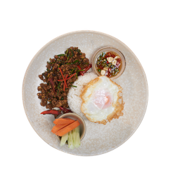 T8 Kua Kling ข้าวคั่วกลิ้งไข่ดาว