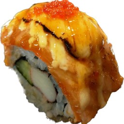 แซลมอนโรลเบิิร์นชีส