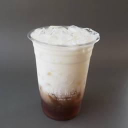 Iced Earl Grey latte  เอิร์ลเกรย์ลาเต้เย็น