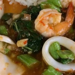 ครัวกะเพรา ตามสั่ง-บางนา 🌶️🐷🦐🦑🧄🥒