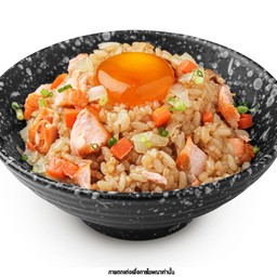 ข้าวผัดแซลมอนไข่ดอง