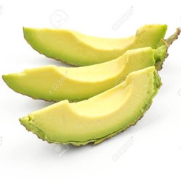 อโวคาโด้หั่นครึ่งลูก Sliced avocado