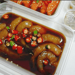 กุ้งดองซีอิ้ว9-10ตัว แถม ข้าวญี่ปุ่น