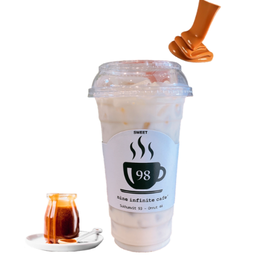 คาราเมล นมสด เย็น - ICED CARAMEL FRESH MILK