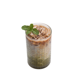 Iced dirty Matcha latte  เดอร์ตี้มัทฉะเย็น