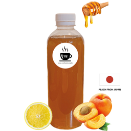 ชาพีชฮันนี่เลมอน 500 ML (ไม่มีน้ำแข็ง) - HONEY LEMON PEACH TEA 500 ML (NO ICED)