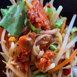 ตำปลาร้าหอยดอง