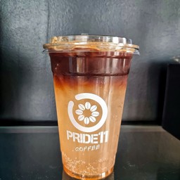 อเมริกาโน่ลิ้นจี่โซดา/Lychee soda americano( 20 oz.)