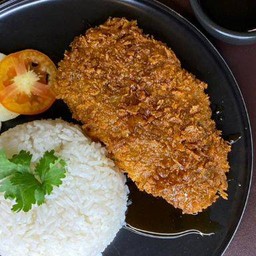 ข้าวซอสน้ำปลาฮอนดาชิ